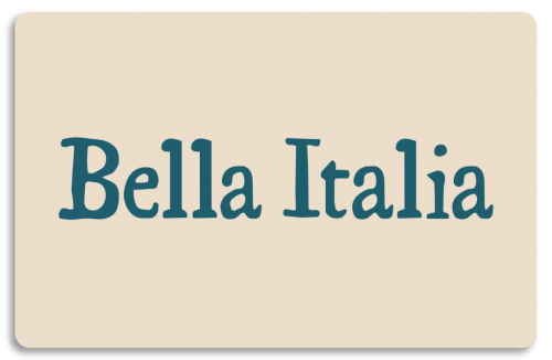 Bella Italia (The Restaurant Card)